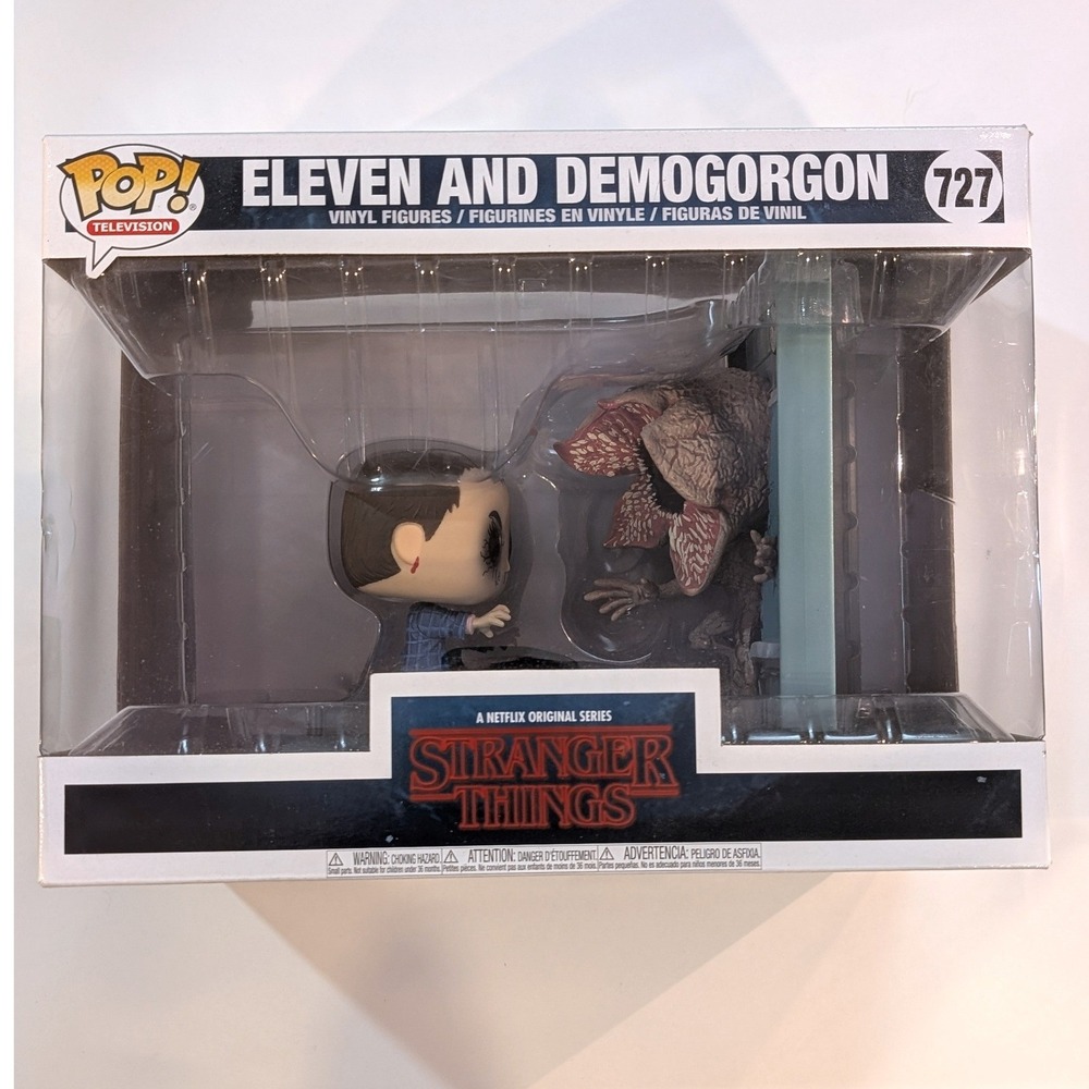 Funko Pop Stranger Things Eleven and Demogorgon 727 Movie Moments Vinyl Figure